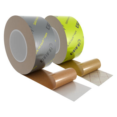 60 Mm HI Tack Damspærretape Grå Og Lime