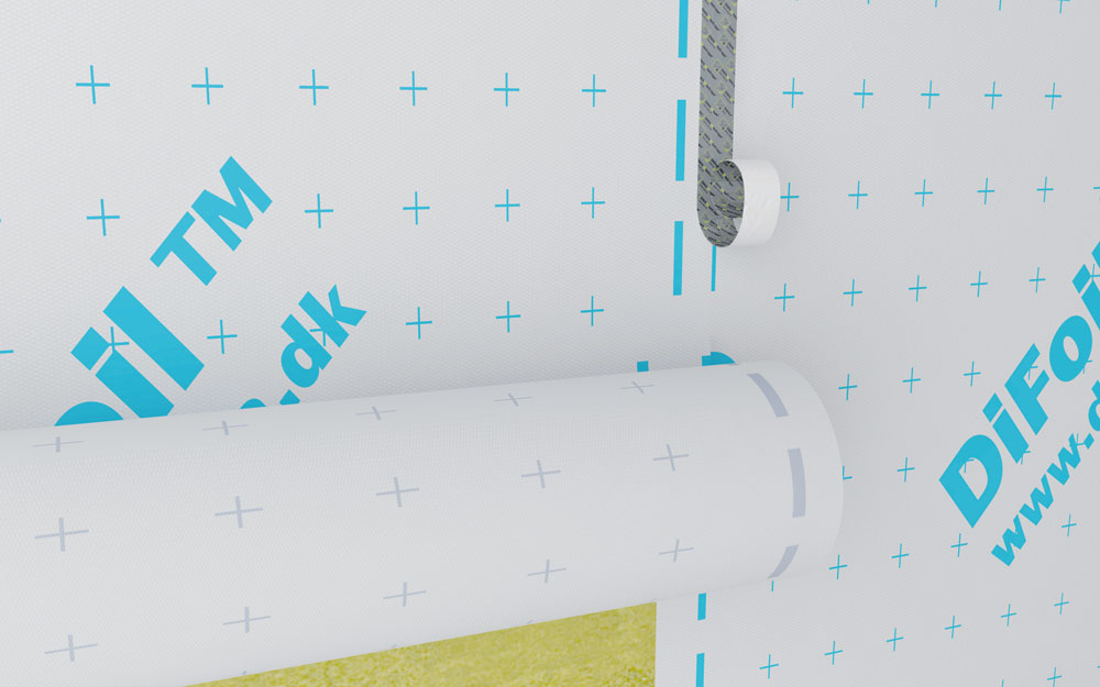 DAFA Difoil Dampspærre Montage