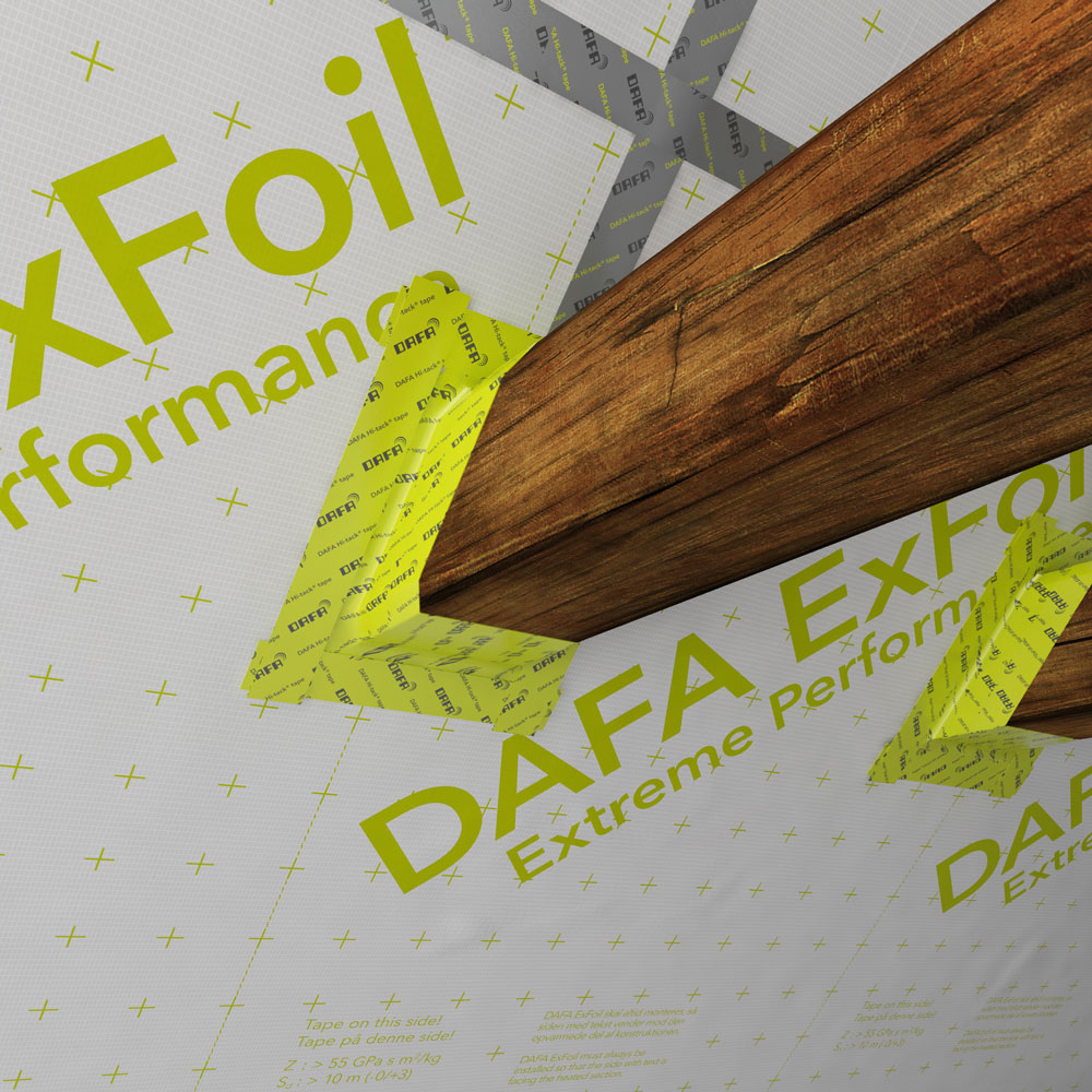 DAFA Exfoil Spaerrefod Hitack Tape Lime