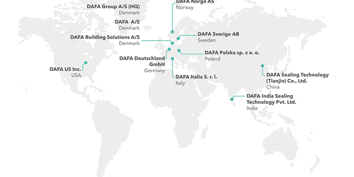 DAFA World Map 2025