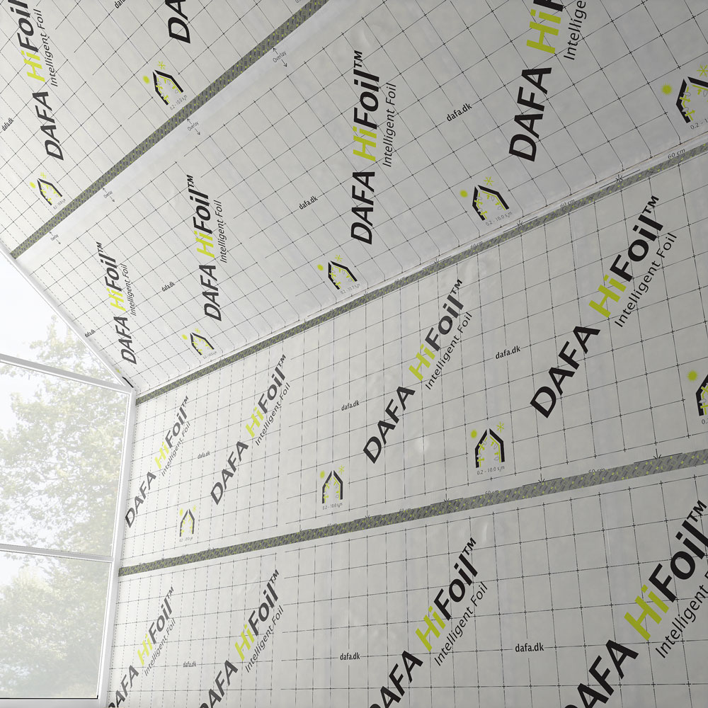 DAFA Hifoil Dampspærre Montage Rum