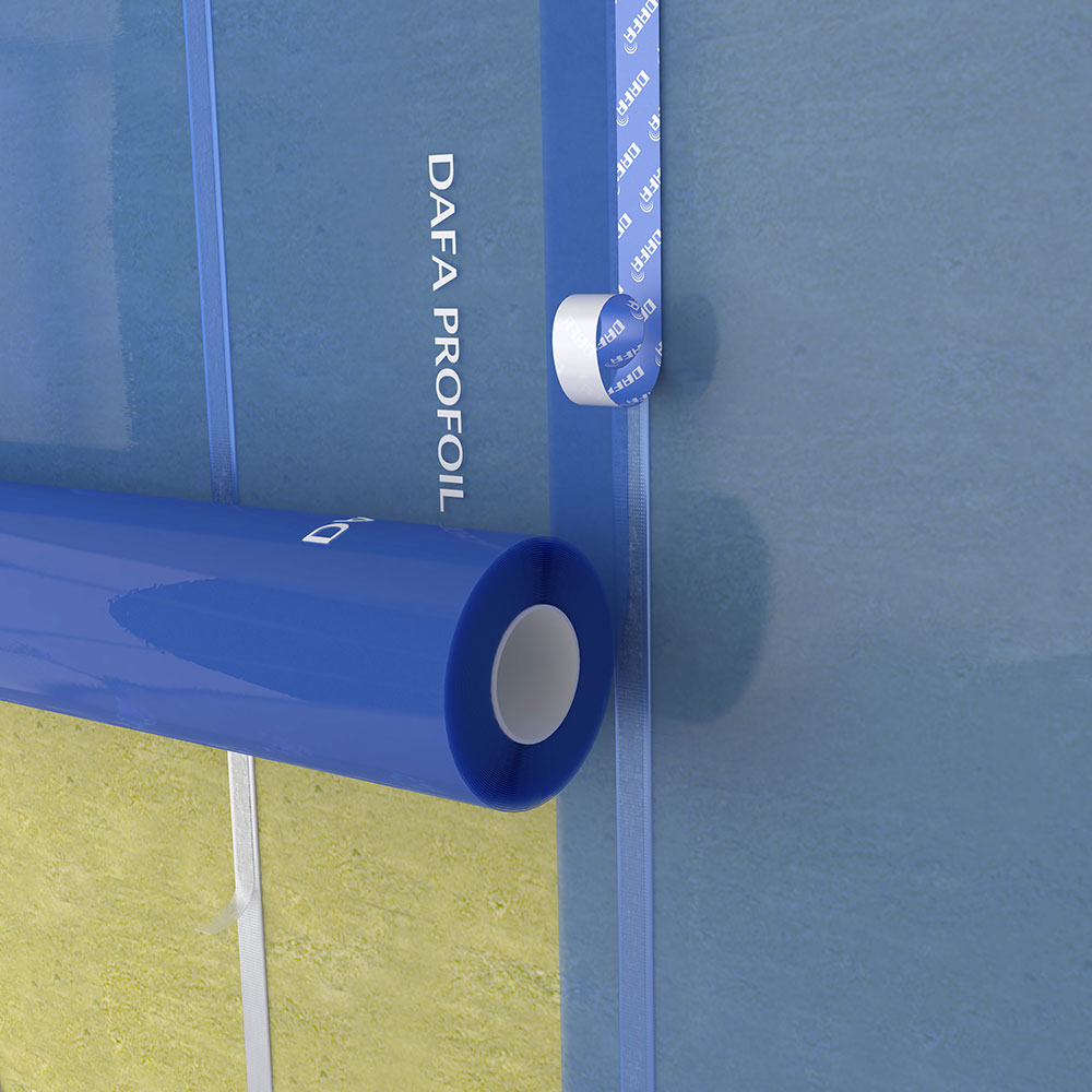 Dobbeltklaebende Dampspaerretape Profoil Overlap Web