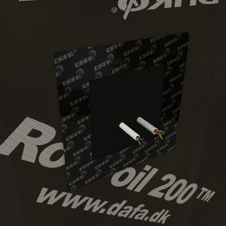 DAFA UV Kabelkrave Miljø Roofoil 200